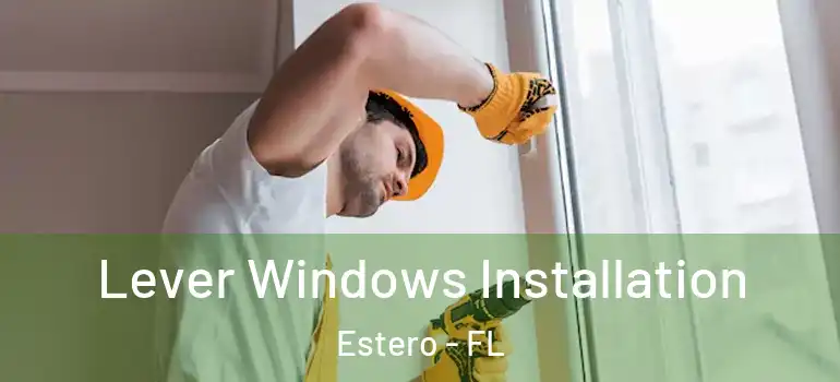  Lever Windows Installation Estero - FL