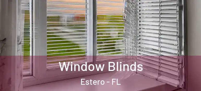  Window Blinds Estero - FL
